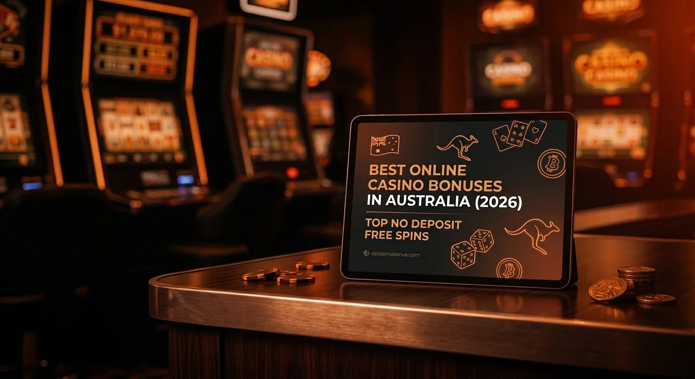 Best Online Casino Bonuses Australia 2026 Banner