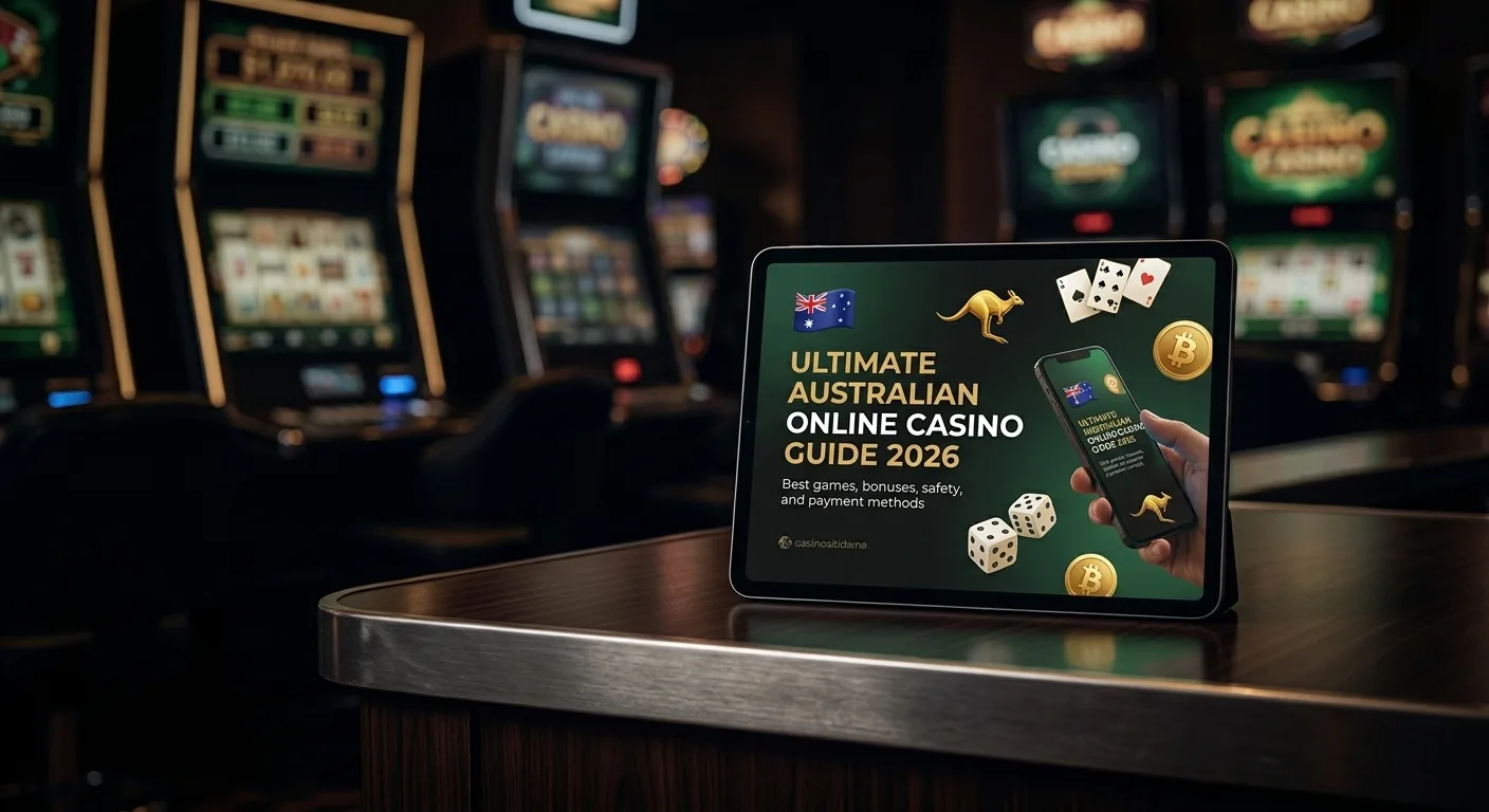 Australian Online Casino Guide 2026 Infographic